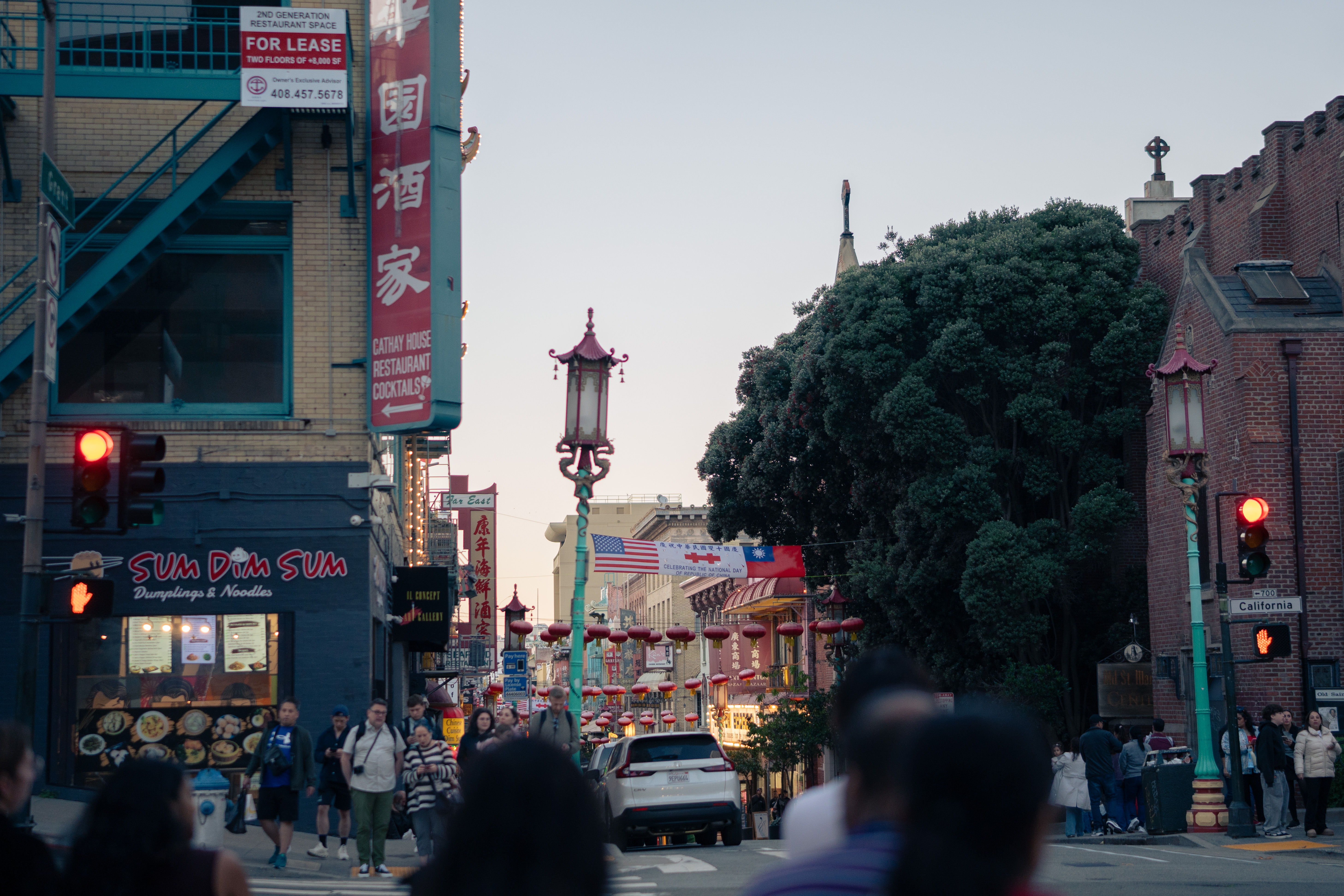 Bustling Streets of Chinatown